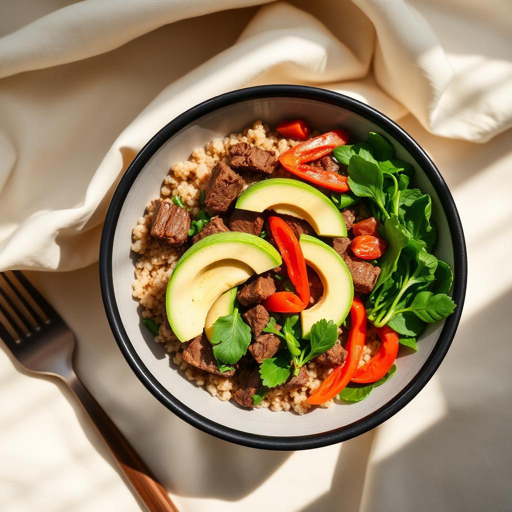 Lean Beef Quinoa